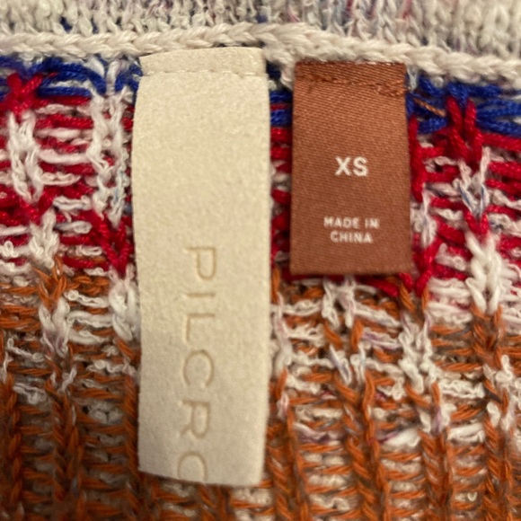 Pilcro Multicolor Patterned Sweater - Picture 7 of 8